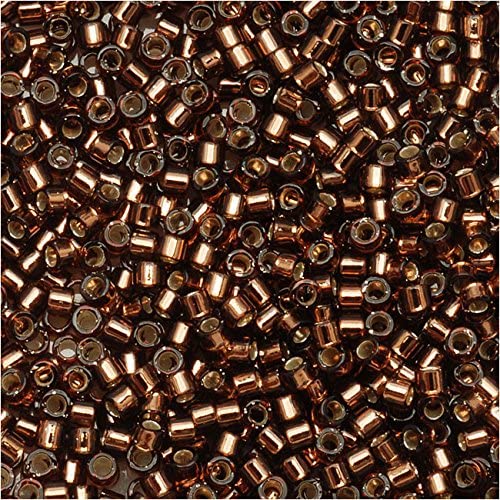 Miyuki Delica 11/0 Silver Lined Brown