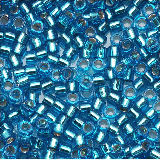 Miyuki Delica 11/0 Silver Lined Aquamarine