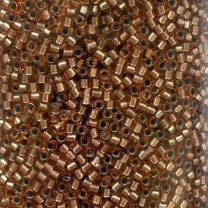 Miyuki Delica 11/0 Copper Lined Lt. Bronze