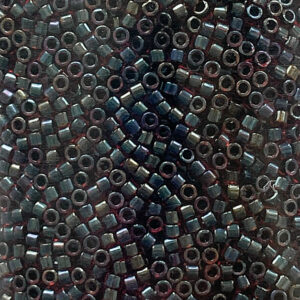 Miyuki Delica 11/0 Lined Garnet Dk.Grey AB