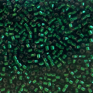 Miyuki Delica 11/0 Silver Lined Green