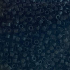 Miyuki Delica 11/0 Black Matted