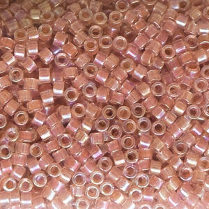 Miyuki Delica 11/0 Lined Peach AB 