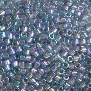 Miyuki Delica 11/0 Transparent Grey Iris
