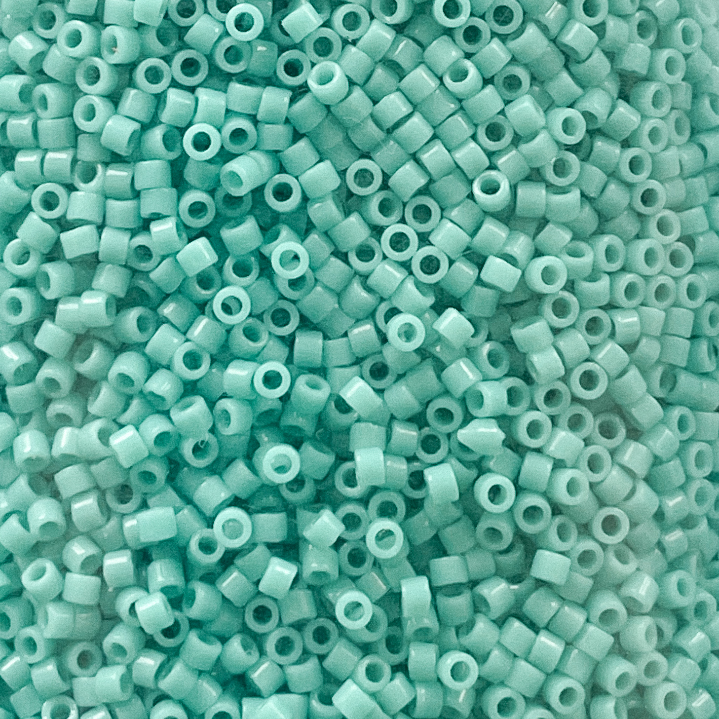 Miyuki Delica 11/0 Opaque Turquoise Green