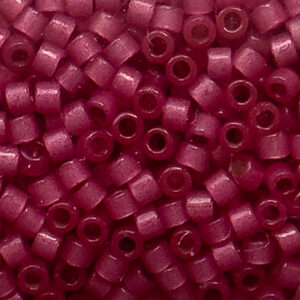 Miyuki Delica 11/0 Duracoat SF S/L Dyed Hibiscus 