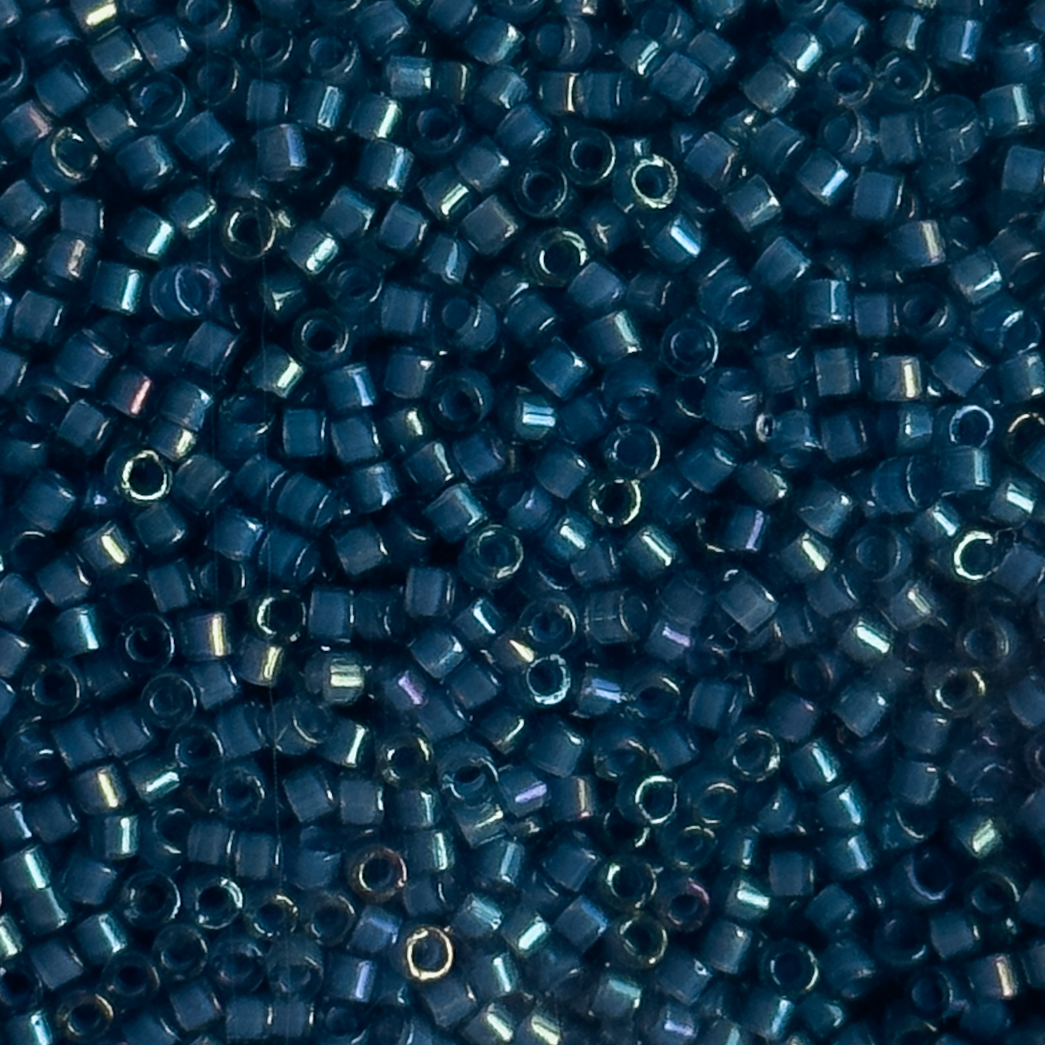 Miyuki Delica 11/0 Fancy Lined Teal Dk Blue 